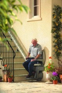 Outdoor Stairlift Installation