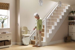 retractable rail stairlift