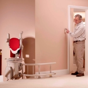 Curved Stairlift Installation