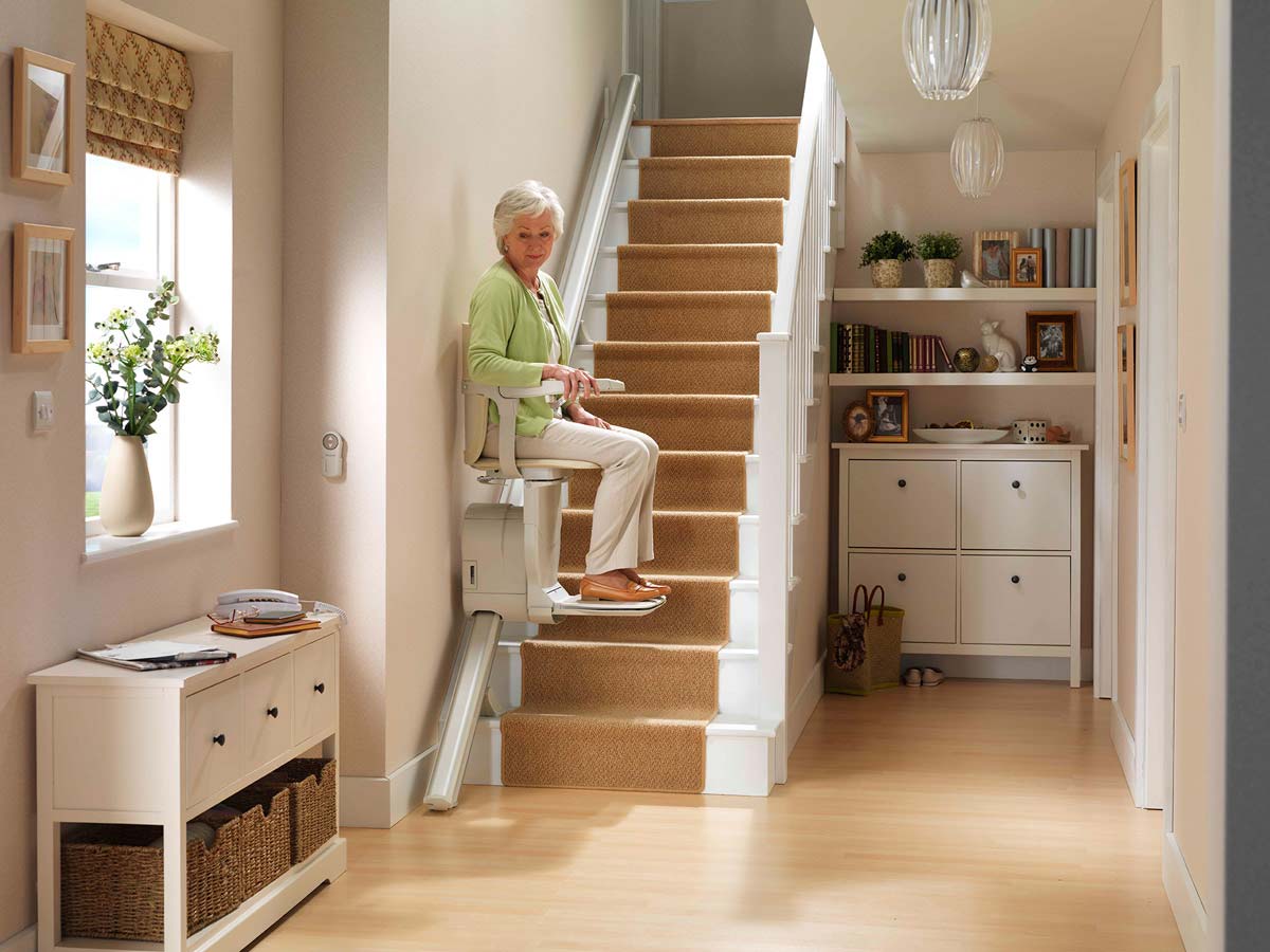 Retractable Rail Stairlift